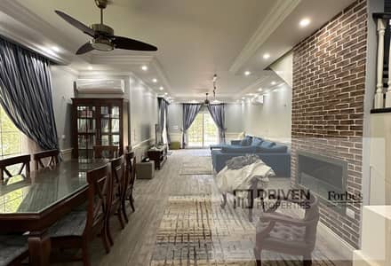 Ultra Super Lux Fully Furnished iVilla Garden with ACs Kitchen for Sale in Mountain View Chillout Park 6th of October Northern Expansions