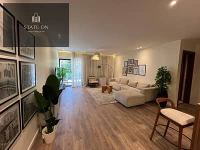 Fully furnished luxury apartment for rent in Lake View Compound. Modern decor, ready for viewing and immediate move-in, below market price.