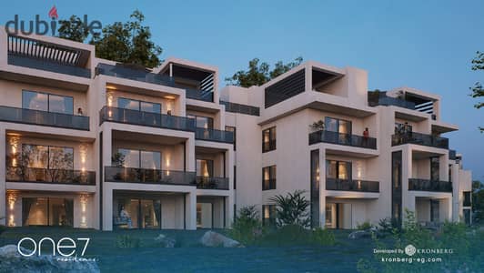 شقة بغرفة نوم واحدة وحديقة خاصة للبيع في الغردقة | One7 Residence