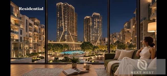 100m Apartment for Sale on Gamal Abdel Nasser Axis, Near Mall of Arabia & AEON, Sheikh Zayed, Giza - ORB Towers (Nations Of Sky)