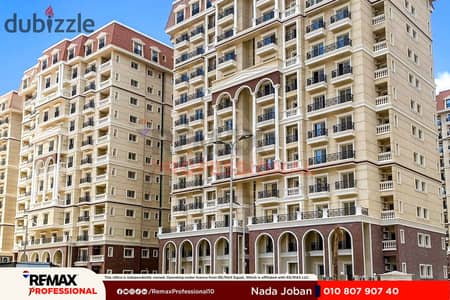 Open view overlooking the plaza and lake Installments over 9 years apartment for sale in Sawary