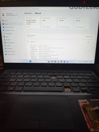 Dell Latitude 5300 | Core i5 8th Gen | 8GB RAM | 256GB SSD + OG charge
