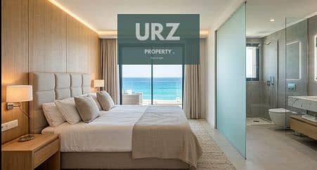 One-bedroom chalet for sale fully finished with ACs stunning sea view in a resort connecting Sidi Abdel Rahman and Ras El Hekma next to Soul Emaar