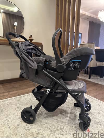 Stroller and carseat joie