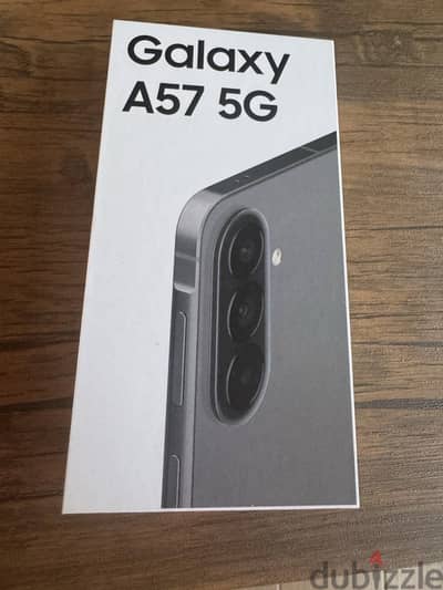 سامسونج A57 5G جديد 256/8 جيجا – علبة مقفولة بضمان سنة مع الفاتورة