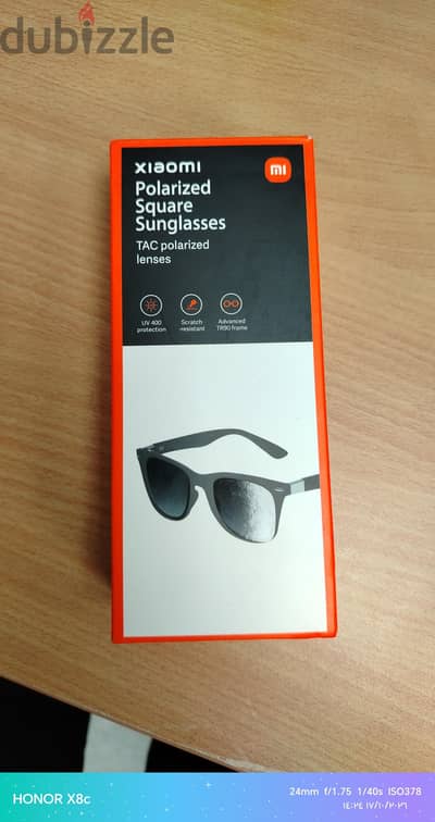 نظارة شمس Xiaomi Polarized UV400 جديدة بالعلبة