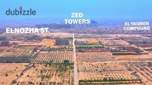 للمشروعات السكنية المميزة بالثورة الخضراء | أرض 37,550 متر على 3 نواصي بجوار كايرو جيت