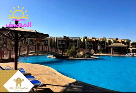 Luxury Chalet for Sale in Blue Bay Asia Ain Sokhna with Direct Pool View & Spacious Terrace