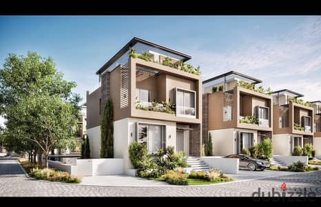 Stand Alone Villa for sale in installments in 6th of October City - Hood 17 - Green Belt - Zayard Memora Compound, PALMIER, 245 meters Stand Alone Villa for sale in installments in 6th of October City - Hood 17 - Green Belt - Zayard Memora Compound, PALMIER, 245 meters