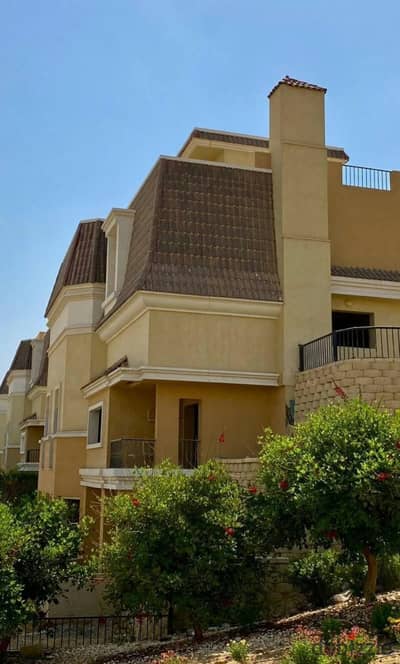 Villa for Sale in Sarai Compound, New Cairo | 212 sqm | Landscape View | Next to Madinaty, Directly on Suez Road, Near Fifth Settlement