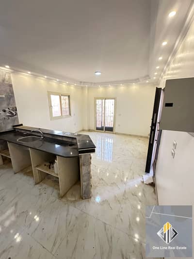 Apartment for rent, first housing, North expansions, ground floor, private entrance, close to Mountain View, minutes from Dahshour link and all services