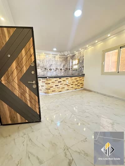 Apartment for rent first occupation, North expansions, ground floor, private entrance, close to Mountain View, minutes to Dahshour connection, and all services