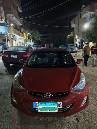 هيونداي إلينترا 2013Hyundai Elantra MD  للبيع فبريكه  دواخل