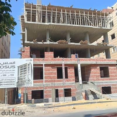 شقة لقطة للبيع 160م في الهضبة العليا. المقطم أمام كمبوند ڤلل اب تاون كايرو