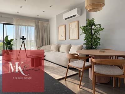 Apartment Furnished for rent ready to move Located in the Lake View Residence compound Fifth Settlement Golden Square New Cairo.