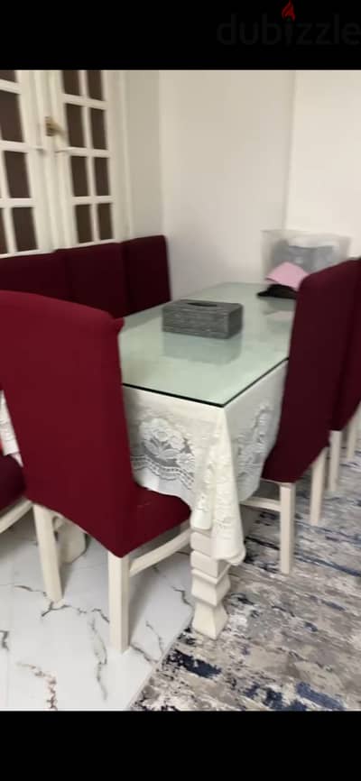 سفرة ب ٨ كراسي سفرة ب ٨ كراسي