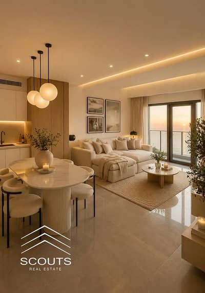 بأميز سعر وفيو علي واجهتين للبيع شقه في كمبوند سراي Sarai new cairo دقايق من الخدمات بجوار مدينتي دقايق من الجامعه الامريكيه - Auc