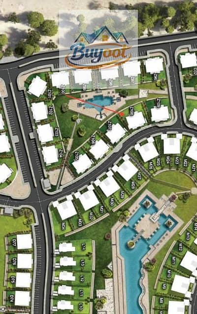 Chalet for sale in Gaia resort, handover in 2027, available via installment plan.