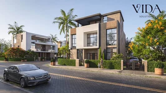 195 SQM Townhouse for Sale in Q Hills New Zayed – Pool View