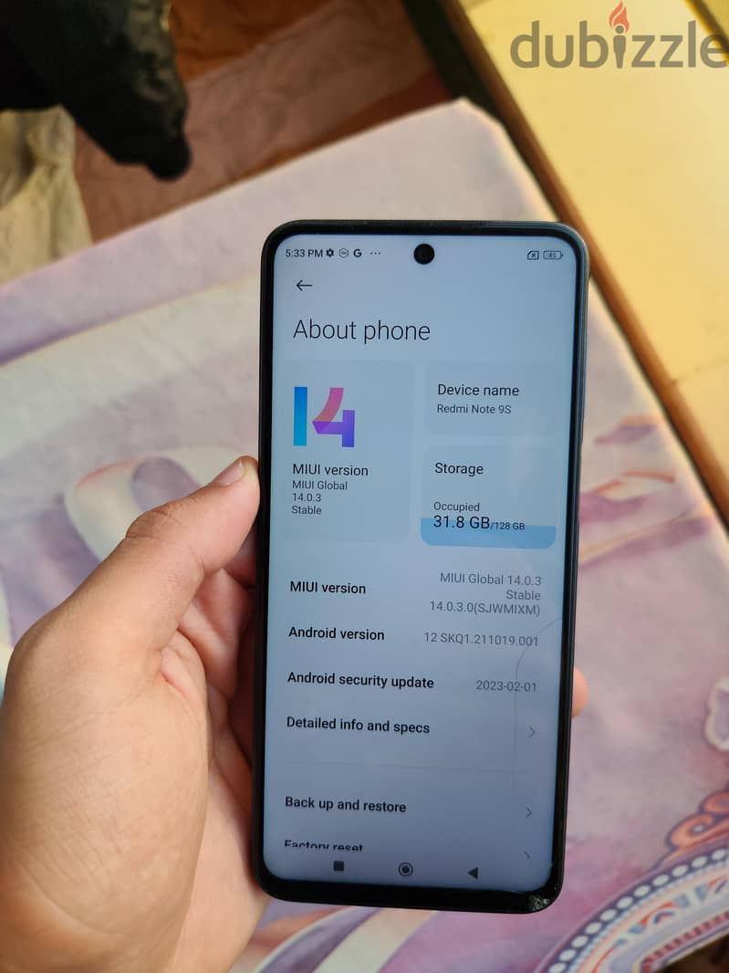Xiaomi Redmi Note 9s 4