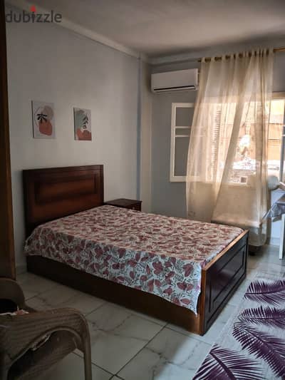 Furnished apartment available in Al-Monil Al-Rawda for a year