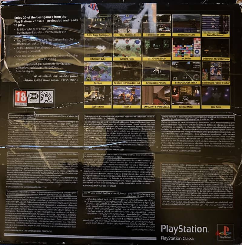 SONY PlayStation classic 1