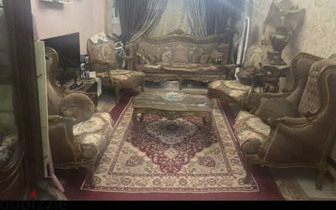 صالون خشب زان من دمياط