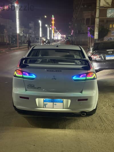 فوانيس اودي اسموك اماميه vland وفوانيس خلفيه RGB