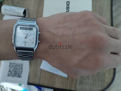 ساعة casio aq230 بحالة ممتازة
