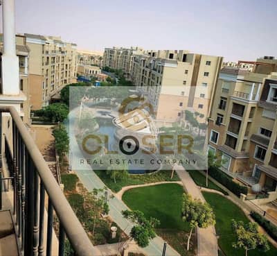 Apartment 126m for sale in New Cairo, featuring a lagoon view and located directly across from Madinaty, at the lowest price.
