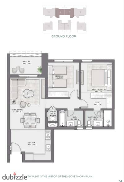  Garden Apartment for Sale | Belle Vie – Emaar, New Zayed without over
