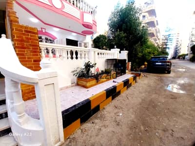 شقه ارضي مدخل خاص للبيع في اسكندرية العجمي شاطئ النخيل بجوار البحر تشطيب التـــــــــــرا لوكس
