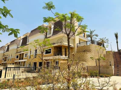 Corner S-Villa for Sale in Sarai, 212 sqm BUA, 126 sqm Garden, 4 Bedrooms, Living Room, 5 Bathrooms, Nanny's Room, Delivery 2027. Corner S-Villa for Sale in Sarai, 212 sqm BUA, 126 sqm Garden, 4 Bedrooms, Living Room, 5 Bathrooms, Nanny's Room, Delivery 2027.