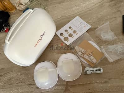 With boxاستخدام اسبوع فقط  شفاط  mamaflow breast pump