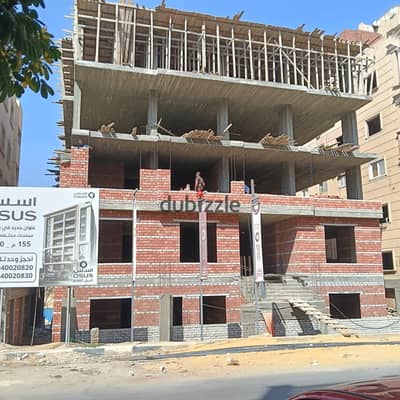 شقة روعة بحديقة 156م في الهضبة العليا. المقطم أمام كمبوند ڤيلات اب تاون كايرو
