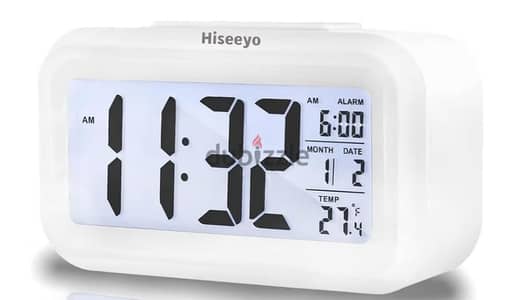 digital and alarm clock