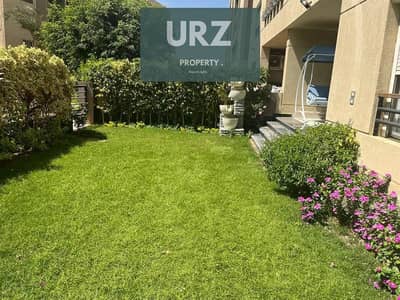 Ground floor apartment with 3 rooms garden, and private entrance in  New Cairo Strategic location on the Suez Road near Saada Creek Town