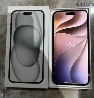 iphone 15 plus - 256GB - black