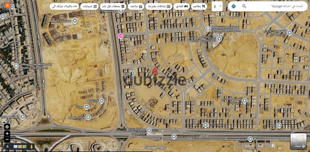 Land for development, investment, and housing in the sixth district of New Cairo, an empty plot right on the sea and square and steps from Al Ahly Club