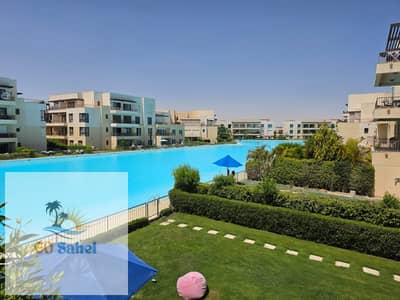 شاليه للبيع بلانكا مراسي 3 غرف على اللاجوون مباشرة لوكيشن مميز بافضل سعر في السوق الساحل الشمالي marassi blanca