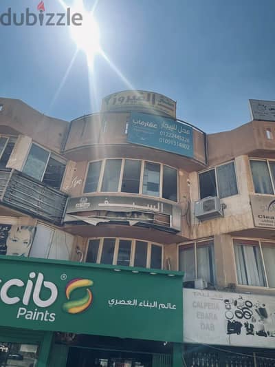 محل تجاري متشطب في ٦ اكتوبر سنتر الفيروز ٢