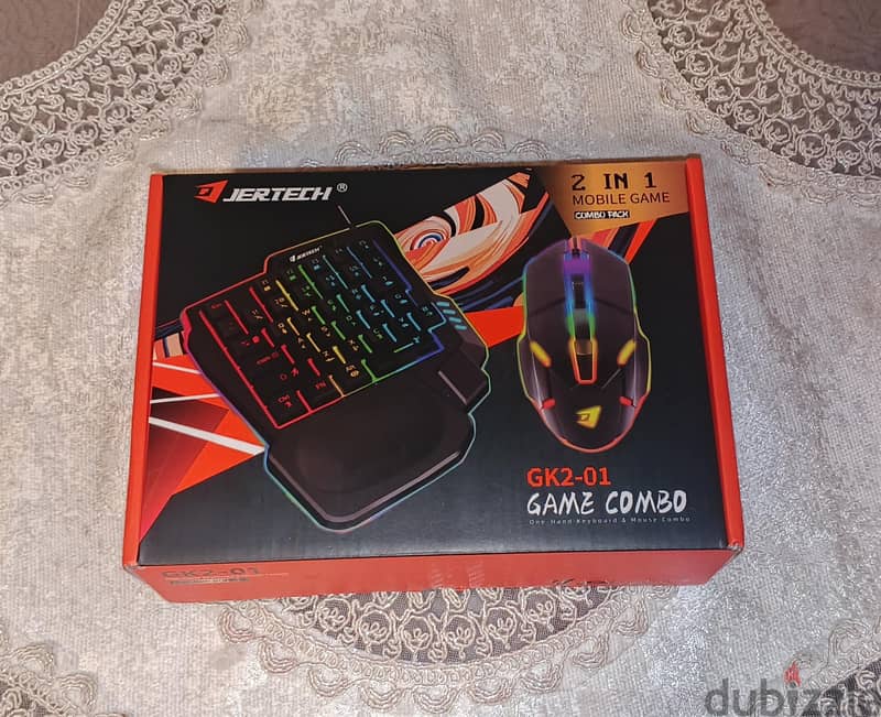 Mini Keyboard & Mouse Jertech 1