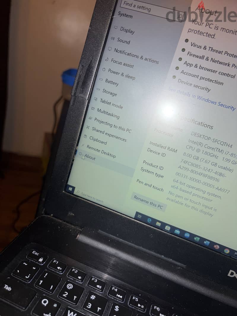 Laptop dell 1