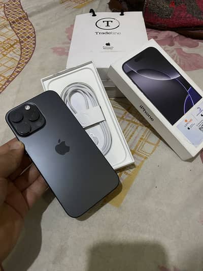 ‏Iphone 16pro max  256g battery 91% ||ايفون١٦برو ماكس ٢٥٦جيجا