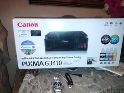 طابعة/سكانر/تصوير/برنتر  كانون canon pixma g3410