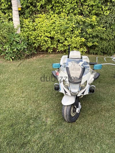 Police motorcycle for kids