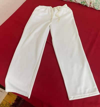 SHEIN White Wide Leg Pants - M