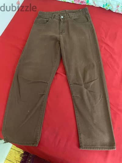 SHEIN Brown Straight Jeans - M