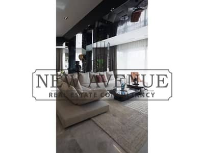 Ultra super lux Modern finishing Standalone Villa with furniture, ACs, Private Pool, Jacuzzi and Home Theater in Palm Hills Katameya - Pk1 New Cairo
