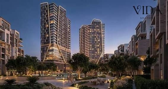 200 sqm 3-bedroom loft apartment for sale in ORB Towers, located directly on Gamal Abdel Nasser Axis, next to Ion Towers and Mall of Arabia.